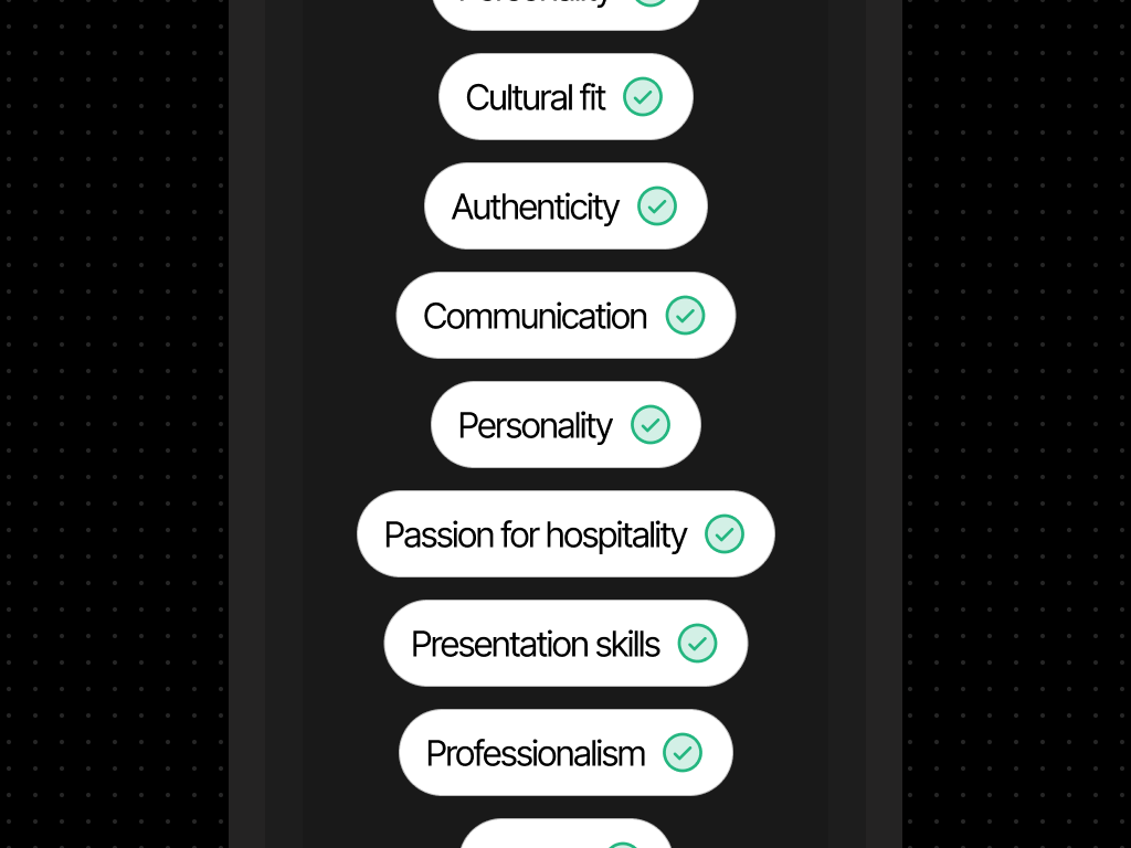 Show more than your CV